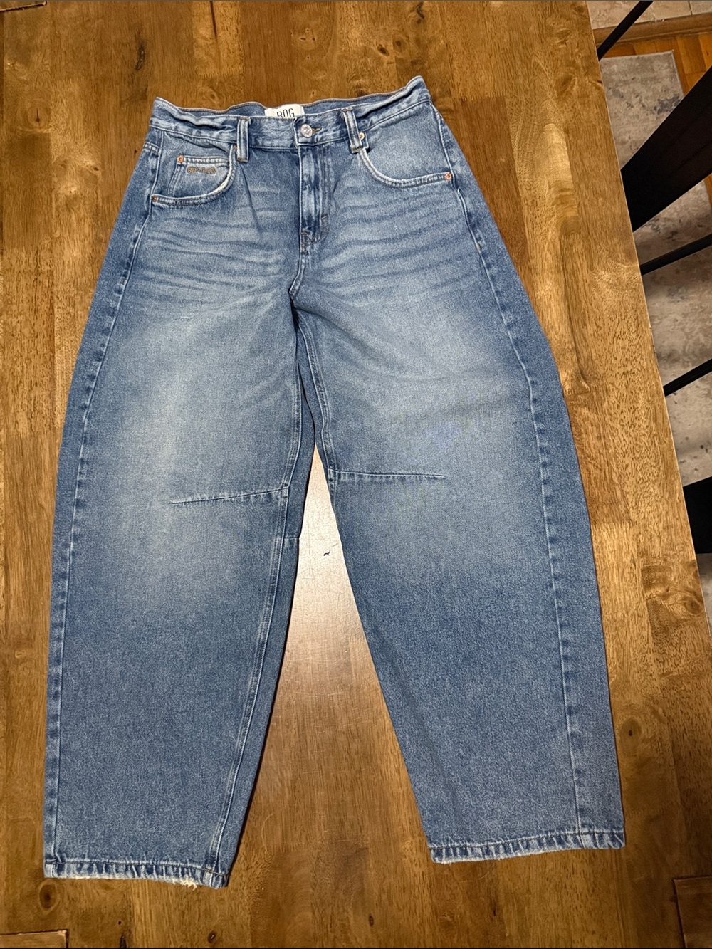 BDG Light Blue Denim Jeans with Subtle Fade